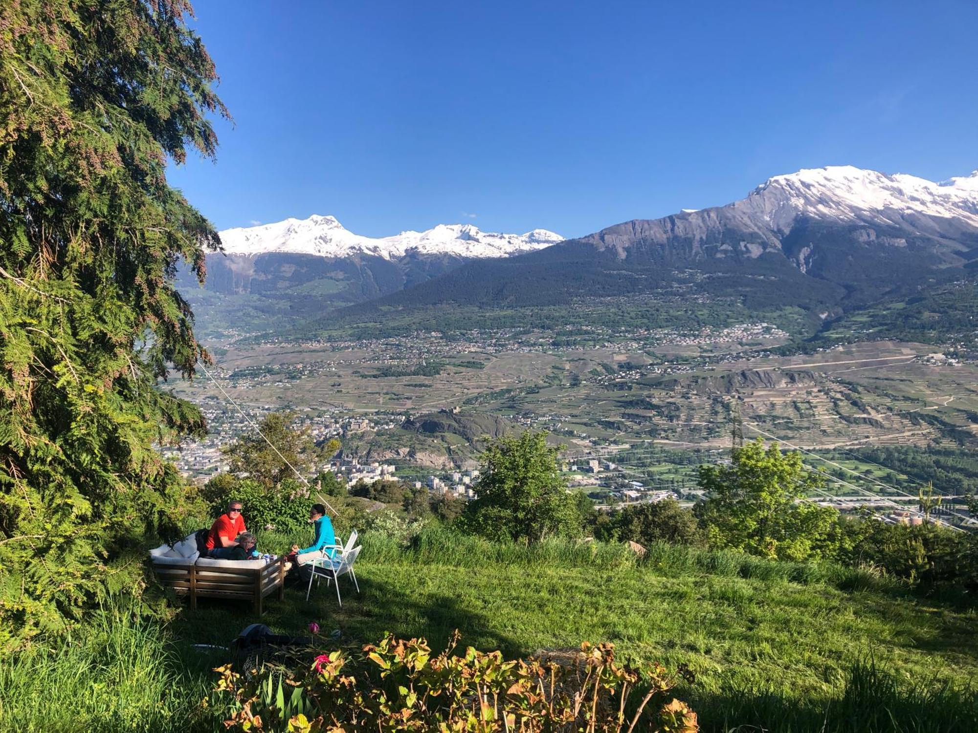 Domaine Bellevie Bnb Vex Eksteriør bilde